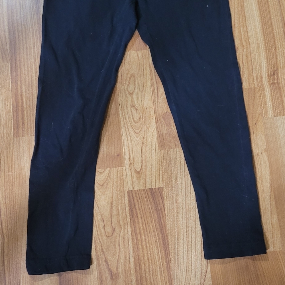 Crop length leggings, small, vanity brand, low rise